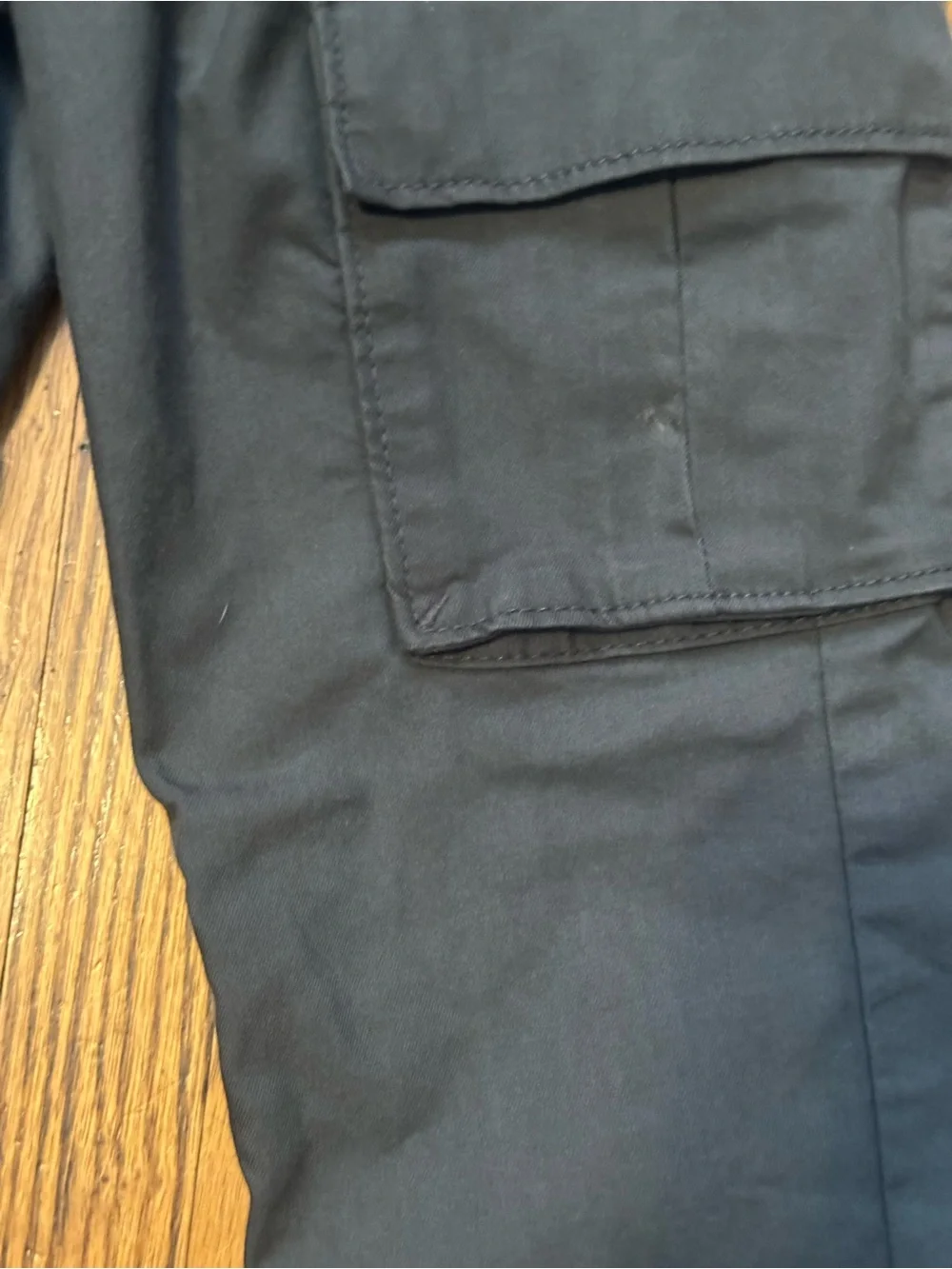 Old Navy Charcoal Gray Kids Cargo Taper tech pants